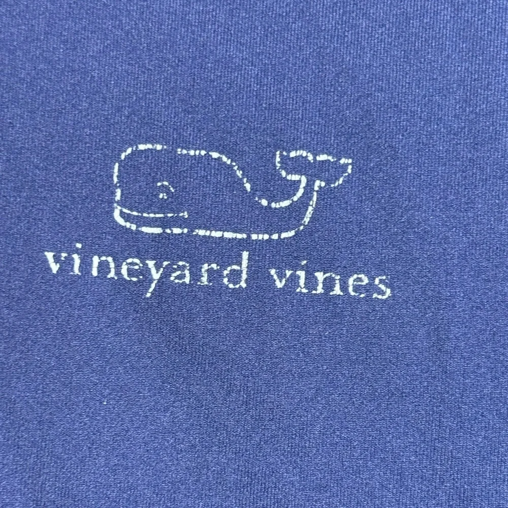 Vineyard Vines Performance Navy Rash Guard LS Poly Blend Whale Logo kidSz L (14) - Picture 5 of 8